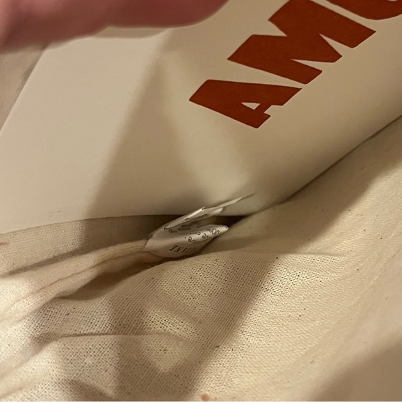 NEw Sezane dusty pink velvet toiletry makeup bag zipper closure - Picture 4 of 6